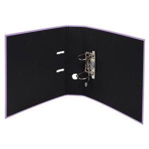 Iratrendező, 80 mm, A4, karton, EXACOMPTA "Aquarel", pasztell mályva