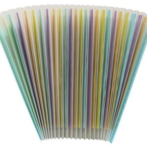 Harmonika irattartó, A4, PP, 24 rekeszes, EXACOMPTA "Pop`NCo", ciánkék