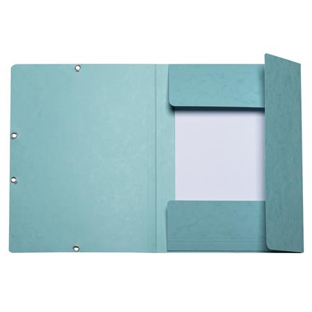 Gumis mappa, prespán, A4, EXACOMPTA "Skandi", jégkék 3 Mappák karton gumis
