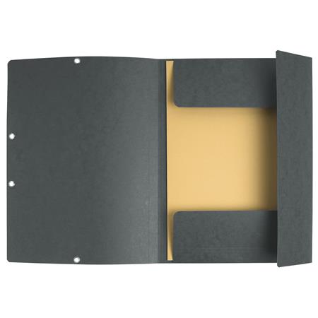 Gumis mappa, prespán, A4, EXACOMPTA, sötét szürke 2 Gumis mappa, prespán, A4, EXACOMPTA, sötét szürke