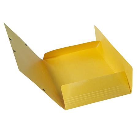 Gumis, mappa, karton, A4, EXACOMPTA "Iderama", sárga 3 Mappák karton gumis