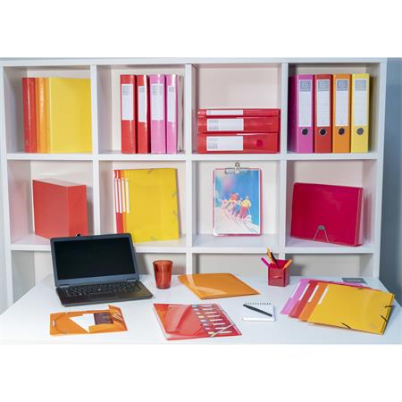 Gumis, mappa, karton, A4, EXACOMPTA "Iderama", sárga 4 Gumis, mappa, karton, A4, EXACOMPTA "Iderama", sárga - Image 4