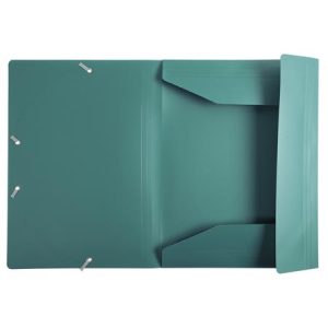 Gumis mappa, PP, A4, EXACOMPTA "Opak", zöld