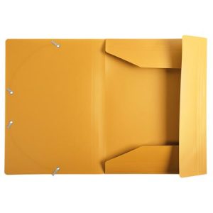 Gumis mappa, PP, A4, EXACOMPTA "Opak", sárga