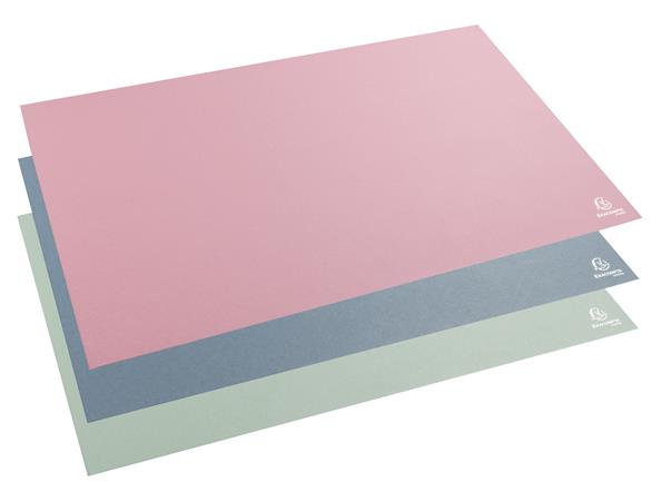 Könyökalátét, karton, 575x375 mm, EXACOMPTA "AutentiK", vegyes színek 1 EXACOMPTA