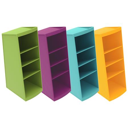 Asztali rendező, multifunkciós, EXACOMPTA "Pop`Nco", vegyes színek 1 EXACOMPTA