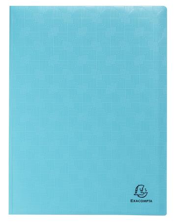 Bemutatómappa, 30 zsebes, A4, EXACOMPTA "Pop`Nco", vegyes színek 3 25-40 zsebes prospektustartók