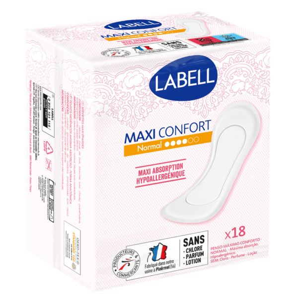 Egeszsegugyi betet 18 dbcsomag normal Labell maxi comfort i480159