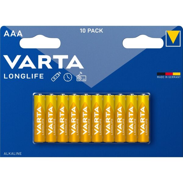 Elem AAA ceruza LR03 Longlife 10 db csomag Varta i251783