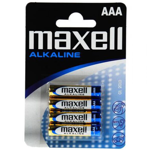 Elem AAA mikro LR03 MAXELL ALKALINE 4 db i3846