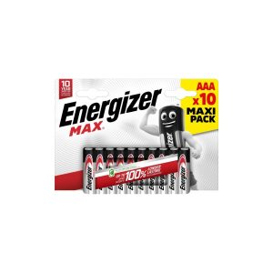 Elem AAA mikro LR03 Max 10 db/csomag, Energizer