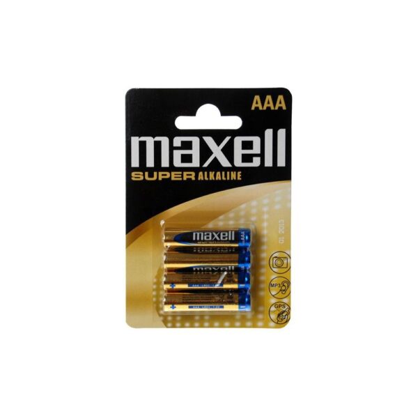 Elem AAA mikro LR3 1 5V 4 db Maxell Super tartos alkaline i109291