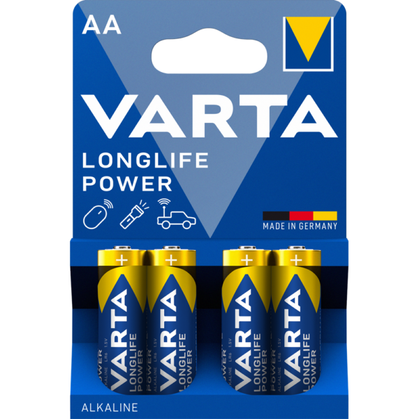 Elem AA ceruza LR06 Longlife Power 4 db csomag Varta i591651