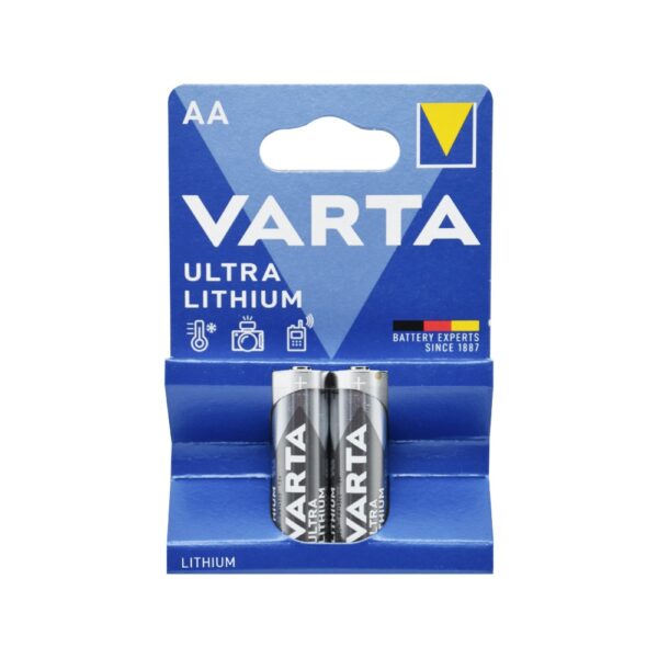 Elem AA ceruza LR6 2 dbcsomag Varta Ultra Lithium i540752