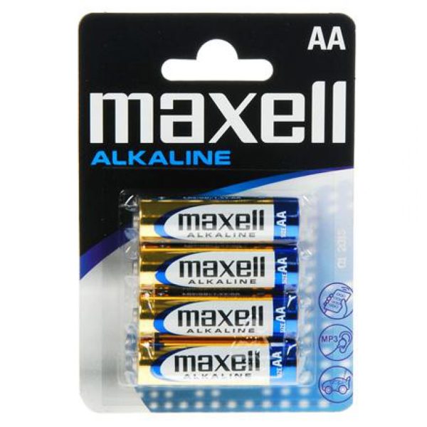 Elem AA ceruza LR6 MAXELL alkaline 4 db i3851