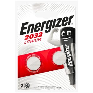Elem gombelem CR2032 lítium 2 db/csomag, Energizer