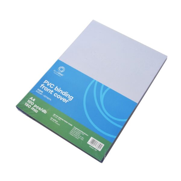 Elolap A4 150 micron 100 dbcsomag Bluering viztiszta i467407