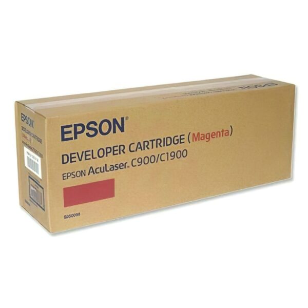 Epson C900 toner magenta ORIGINAL leertekelt i180817