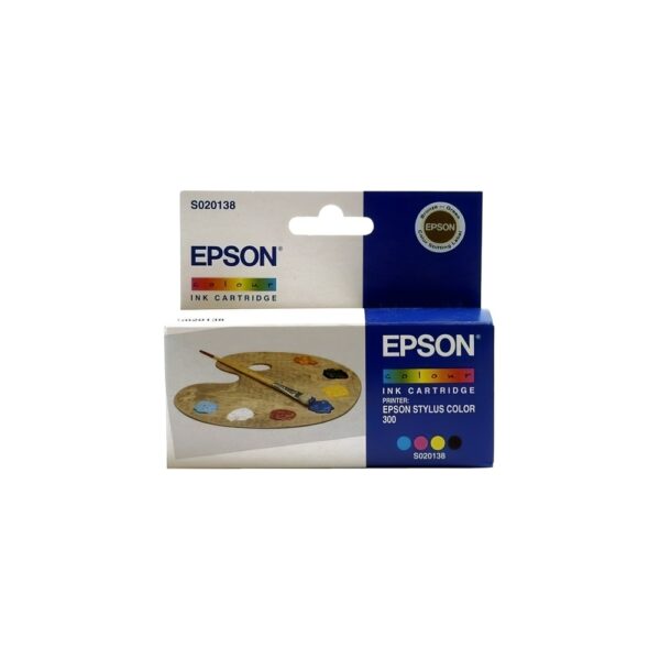 Epson S020138 tintapatron ORIGINAL leertekelt i180932