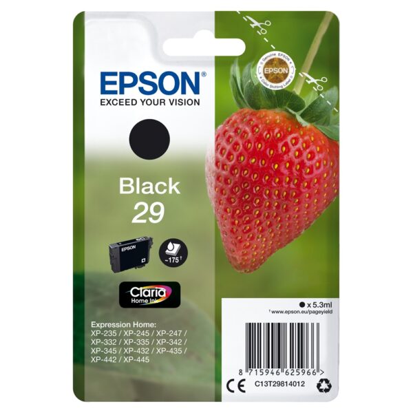 Epson T2981 tintapatron black ORIGINAL i131952