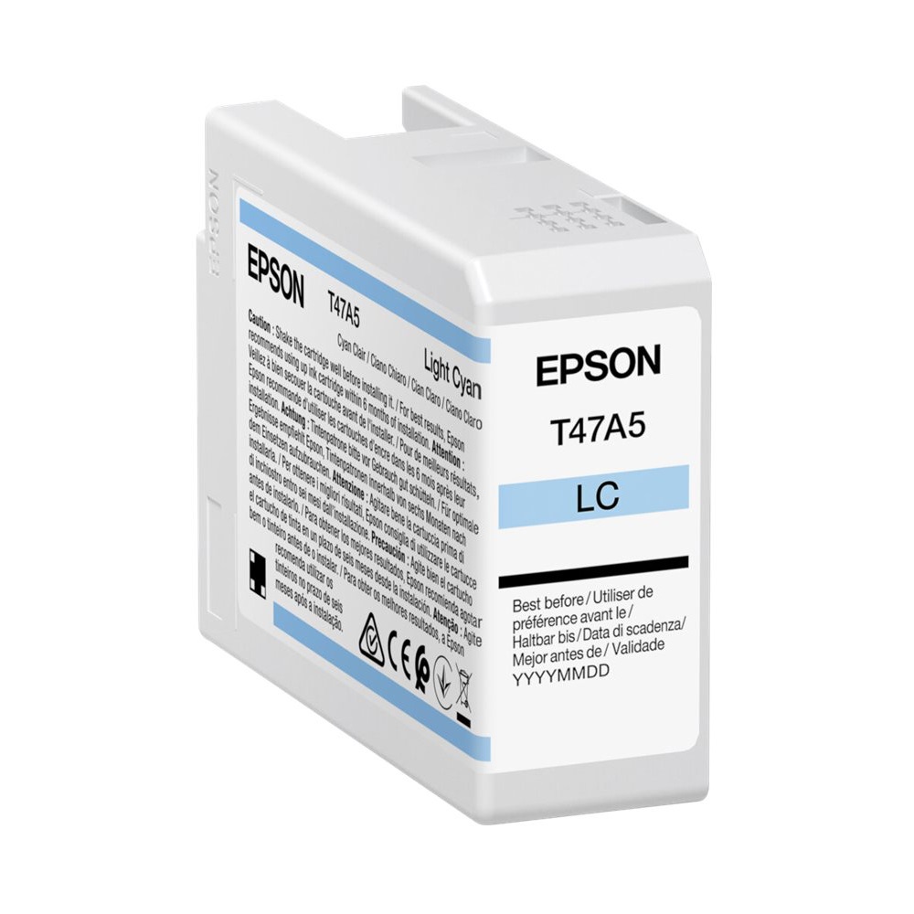Epson T47A5 tintapatron light cyan ORIGINAL 2 Epson T47A5 tintapatron light cyan ORIGINAL - Image 2