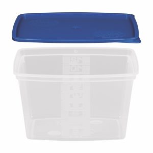 Ételtároló doboz fedéllel 1,2 literes mikrós-fagyasztós