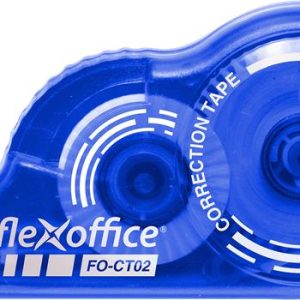 Hibajavító roller, 5 mm x 8 m, FLEXOFFICE "FO-CT02", vegyes színek