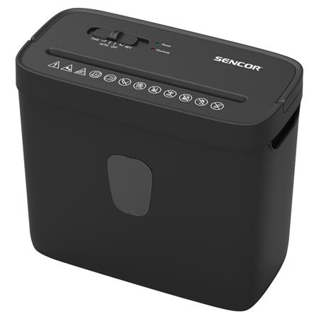 Iratmegsemmisítő, konfetti, 4 lap, SENCOR "SSK 362" 1 SENCOR