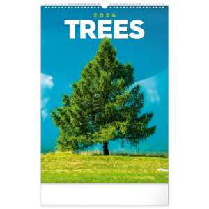 Falinaptár képes  330×460mm Trees  Realsystem 2026.