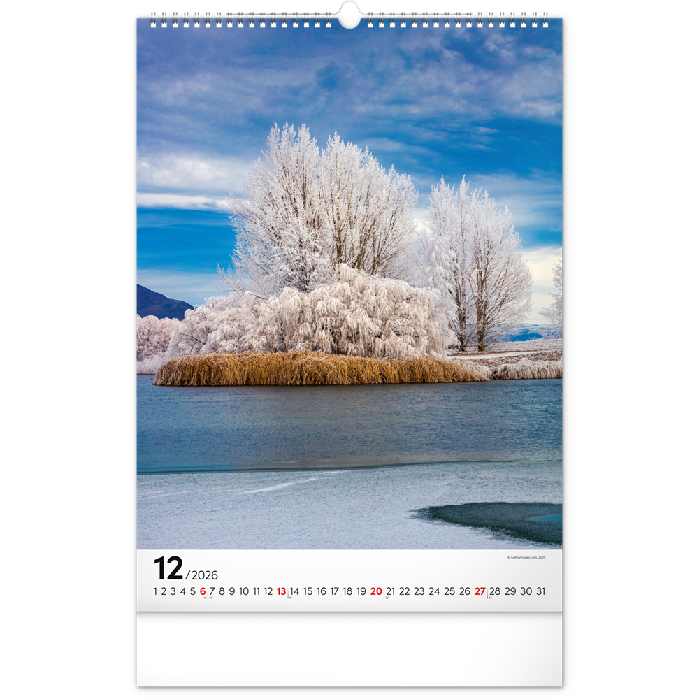 Falinaptár képes 330×460mm Trees Realsystem 2026. 2 Falinaptár képes 330×460mm Trees Realsystem 2026. - Image 2