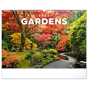 Falinaptár képes  480×330mm Gardens  Realsystem 2026.