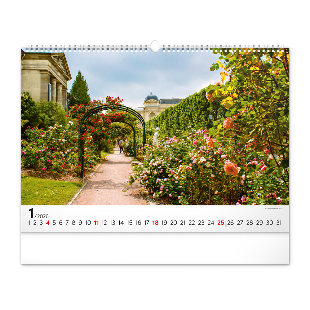 Falinaptár képes 480×330mm Gardens Realsystem 2026. 2 Falinaptár képes 480×330mm Gardens Realsystem 2026. - Image 2