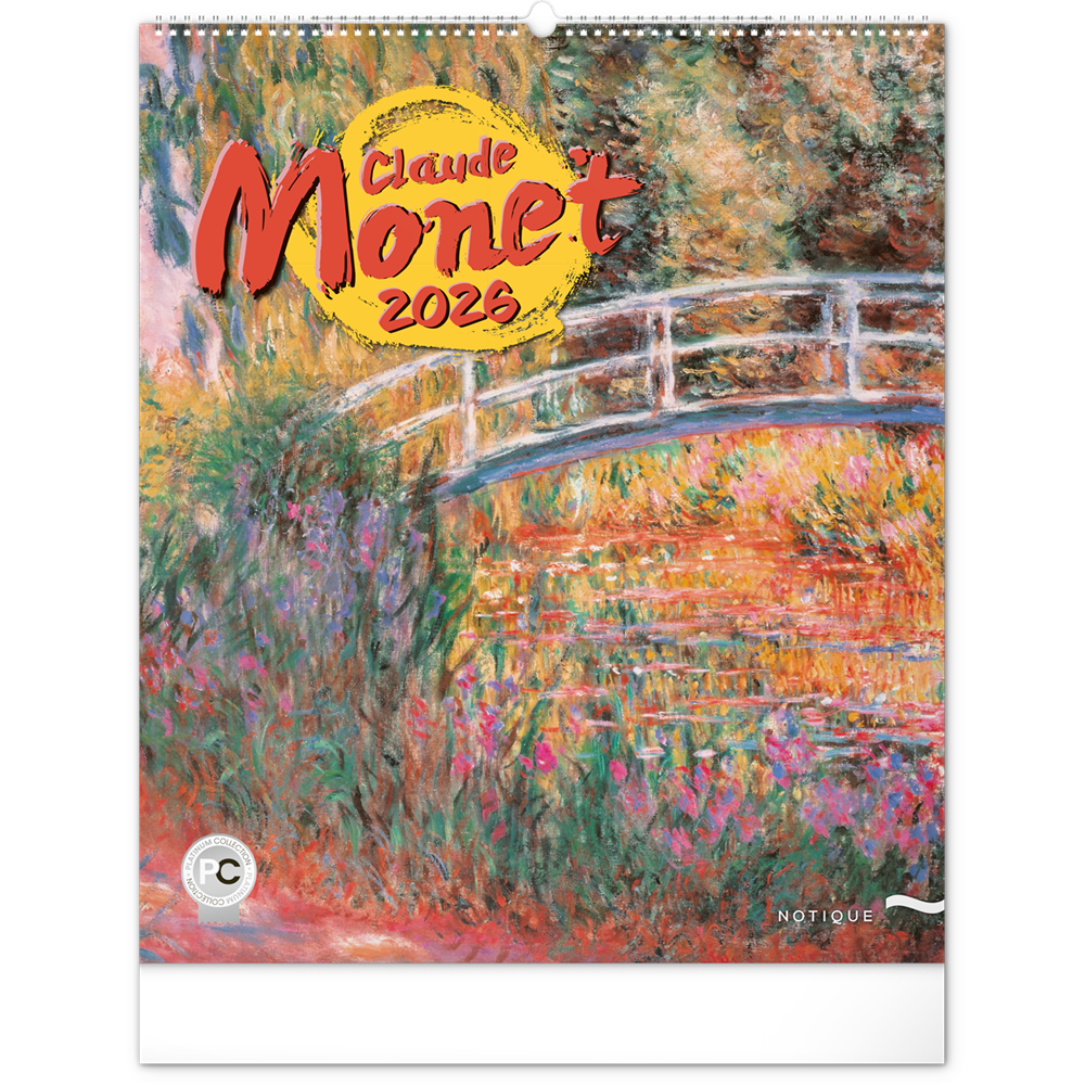 Falinaptár képes 480×560mm Claude Monet Realsystem 2026. 1 Falinaptár képes 480×560mm Claude Monet Realsystem 2026.