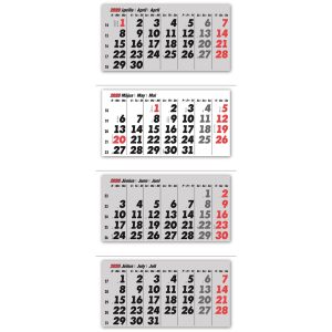 Falinaptár speditőr 4 részes 330mmx1000mm, Realsystem 2026.