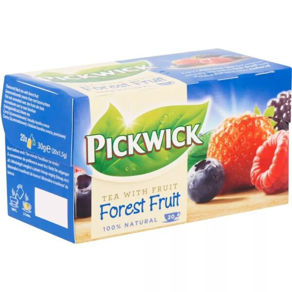 Fekete tea 20x15 g Pickwick erdei gyumolcs i465112