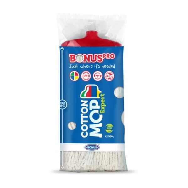 Felmoso fej mop 350 g pamut Bonus Pro CottonMop Expert B832 i523073