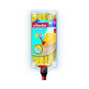 Felmosó fej/gyorsfelmosó nyéllel 30 % mikroszállal Vileda Soft sárga_F25263