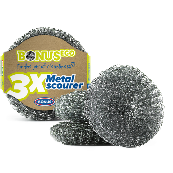 Fem dorzsi Metal Scourer 3 db os Bonus B071 i190404