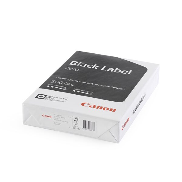 Fenymasolopapir A4 75g CANON BLACK label zero 500ivcsom i15876