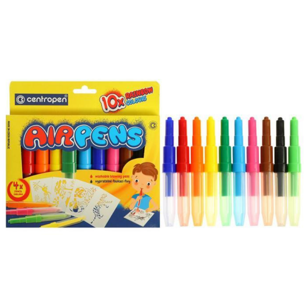 Filctoll fujos keszlet Centropen AIRPENS 1500 Rainbow Colours 10 klf szin i577721