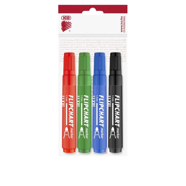 Flipchart marker vizbazisu 3mm kerek Artip11XXL 4 klf szin i211691