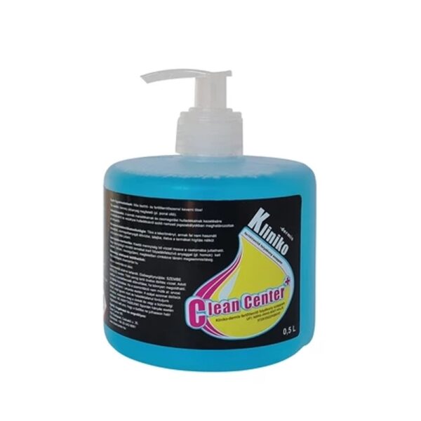 Folyekony szappan fertotlenito hatassal pumpas 500 ml Kliniko Dermis Clean Center i523082