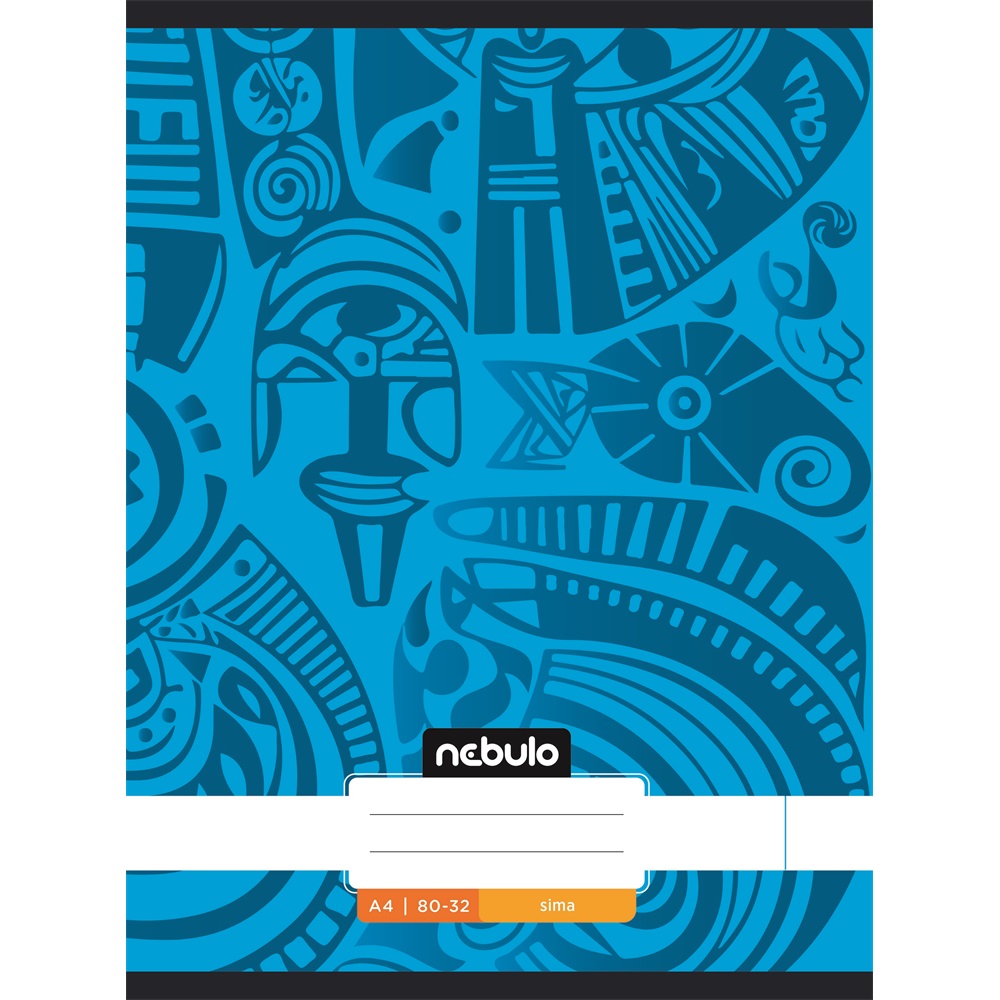 Füzet, A4, sima, 80-32, Xtreme minták, 12 db/csomag Nebulo 9 Füzet, A4, sima, 80-32, Xtreme minták, 12 db/csomag Nebulo - Image 9