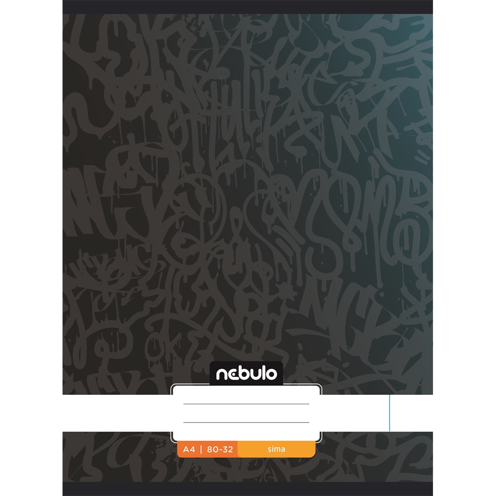 Füzet, A4, sima, 80-32, Xtreme minták, 12 db/csomag Nebulo 10 Füzet, A4, sima, 80-32, Xtreme minták, 12 db/csomag Nebulo - Image 10