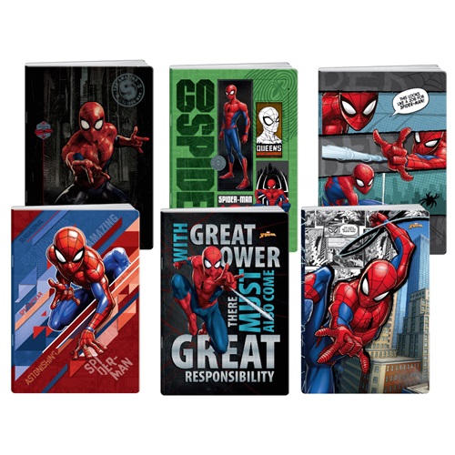 Füzet Bestbuy Spider-Man A/4 tűzött 50 lapos kockás 1 Füzet Bestbuy Spider-Man A/4 tűzött 50 lapos kockás