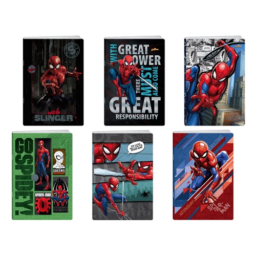 Füzet Bestbuy Spider-Man A/5 tűzött 50 lapos kockás 1 Füzet Bestbuy Spider-Man A/5 tűzött 50 lapos kockás