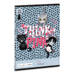 Füzet iskolai A5, 32lap, vonalas 16-32 2.osztályos Ars Una THINK-PINK (5285) 23  10db/csomag