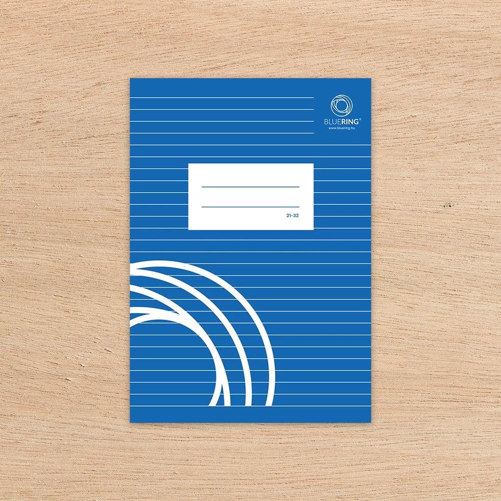 Füzet iskolai A5, 32lap, vonalas 21-32 4-8 osztályos Bluering® 2 Füzet iskolai A5, 32lap, vonalas 21-32 4-8 osztályos Bluering® - Image 2