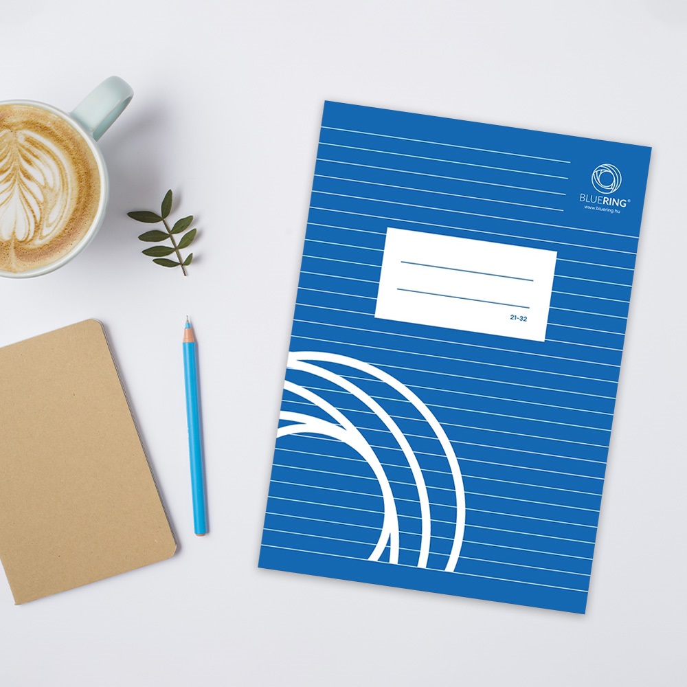 Füzet iskolai A5, 32lap, vonalas 21-32 4-8 osztályos Bluering® 3 Füzet iskolai A5, 32lap, vonalas 21-32 4-8 osztályos Bluering® - Image 3