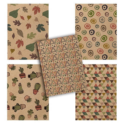 Füzet pd nagyalakú 40 lapos kockás ECO Nature vegyes 1 Füzet pd nagyalakú 40 lapos kockás ECO Nature vegyes